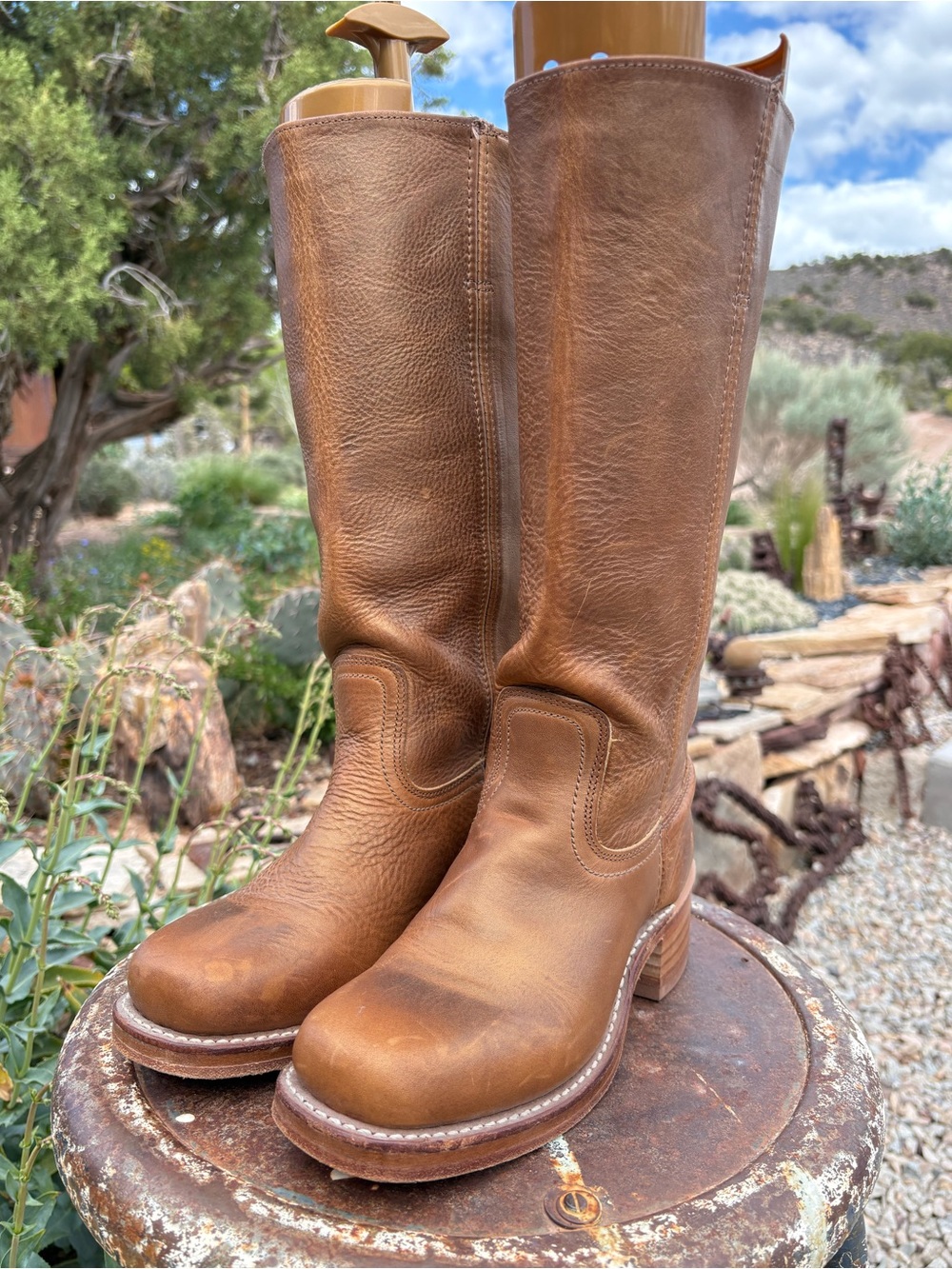 FRYE 🇺🇸 14L Campus Boots Bronzed - Picture 5 of 16